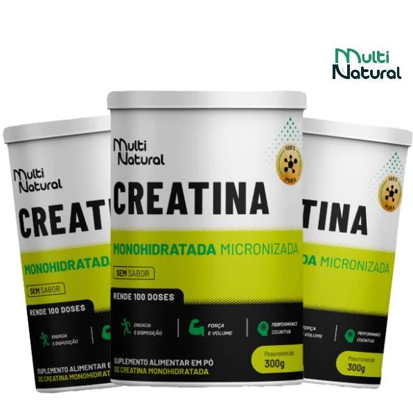 Banner Creatina Multi Natural