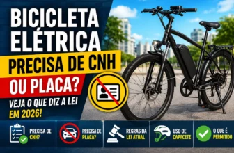 bicicleta eletrica precisa cnh