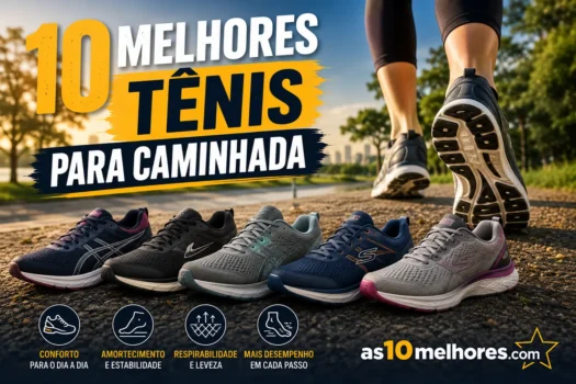 Melhor Tênis para Caminhada em 2026: os 10 Mais Indicados