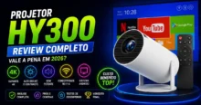 Projetor HY300 Vale a Pena? Review Completo 2026 — Veja Antes de Comprar