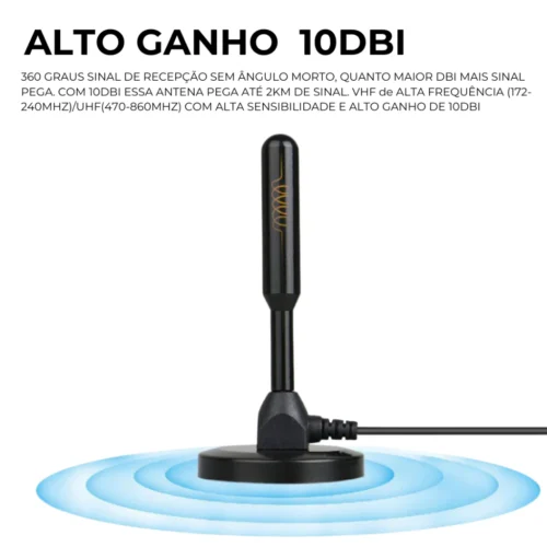 7. Antena Digital Interna Barato