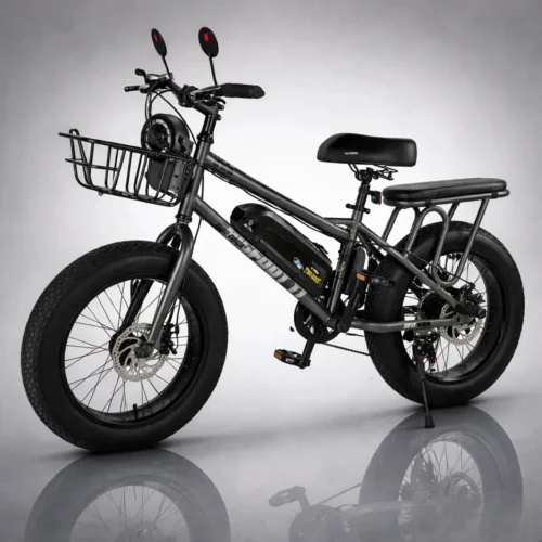 Bicicleta Eletrica Big Foot T1 48v 750w 10ah Litio Cinza