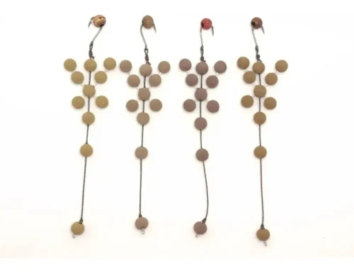 Kit 5 Anteninhas Pesca Manhosinho Montadas no Cordão