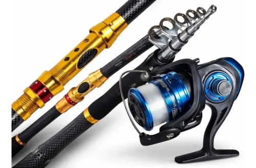 Kit Vara Carbono Praia Costeira 4,50m 18kg + Molinete J6000
