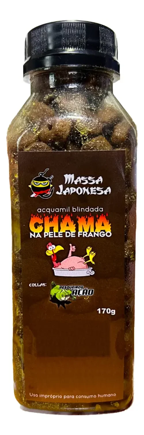 Ração Massa Japonesa Chama na Pele Frango 170g