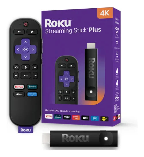 9. Roku Streaming Stick 4K — Melhor Roku