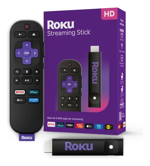 4. Roku Express FHD — Interface Mais Simples