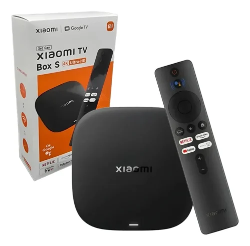 5. Xiaomi Mi Box S 4K —<strong> Melhor Android TV</strong>