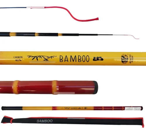 Vara Telescópica Albatroz Fishing Bamboo 41% Carbono 3,00m